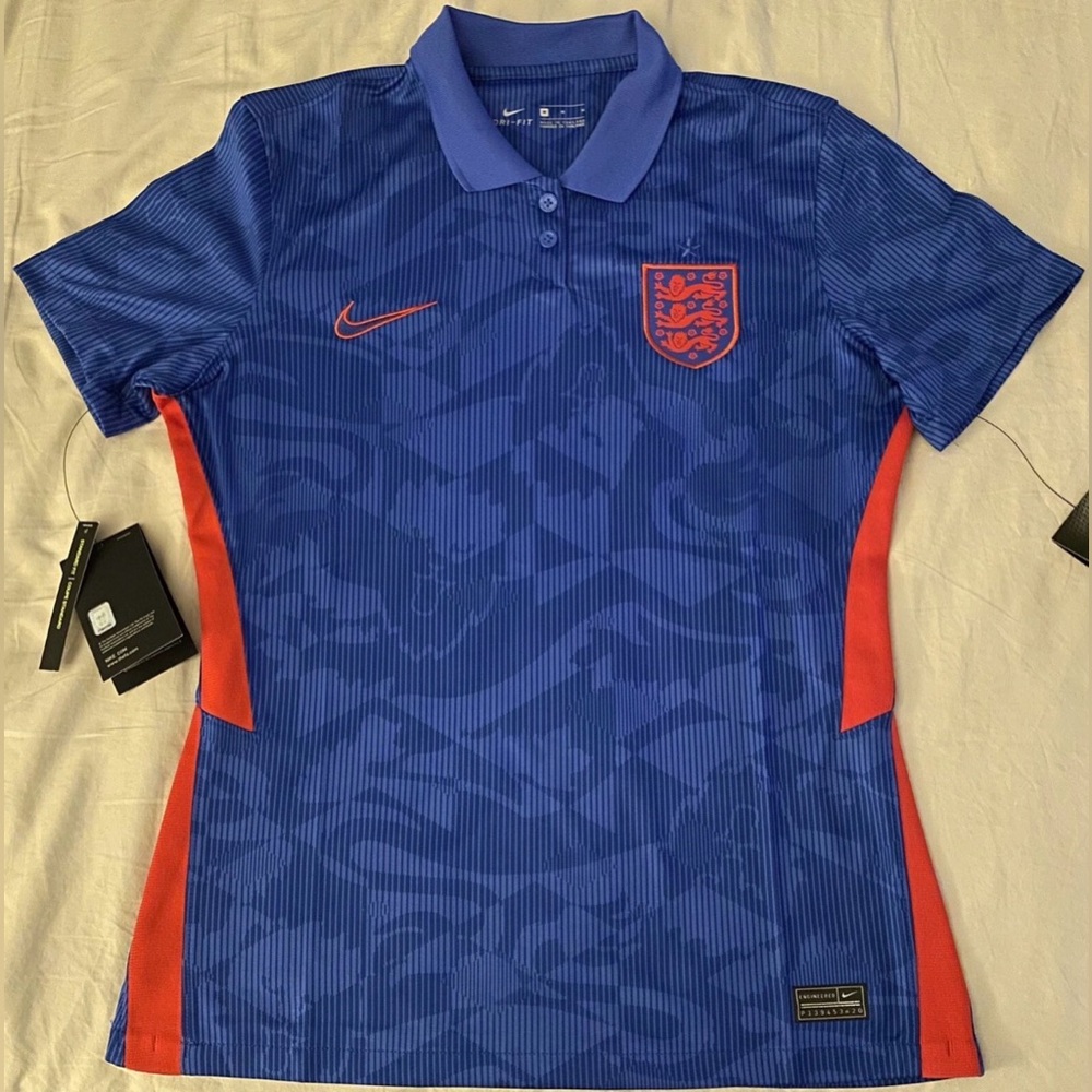 Nike England Womens National Team Soccer Jersey CD0894-430 Womens Sz